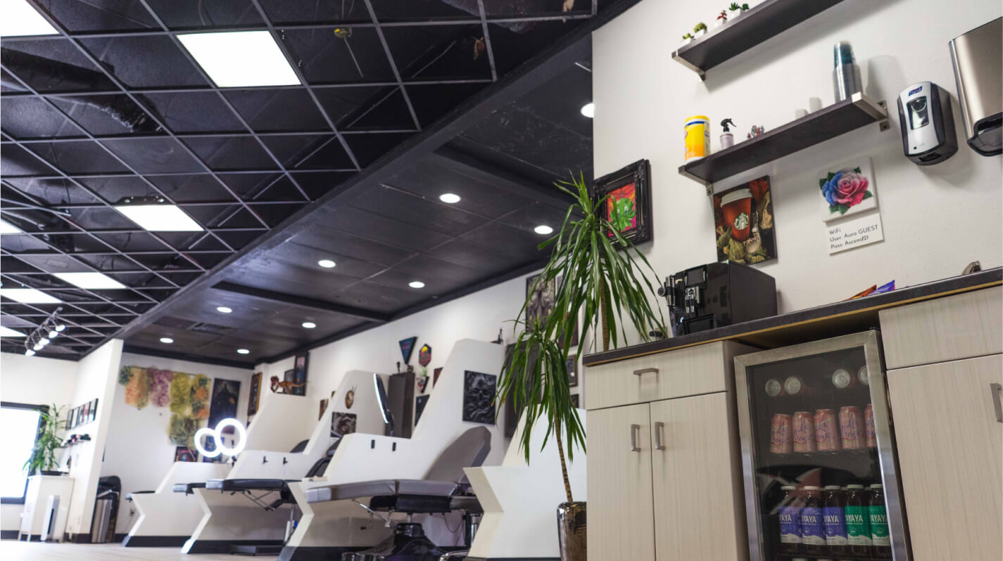 Aura IV Tattoo Gallery studio